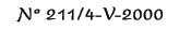 N� 211/4-V-2000